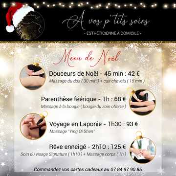 Menu de Noël Menu de Noël